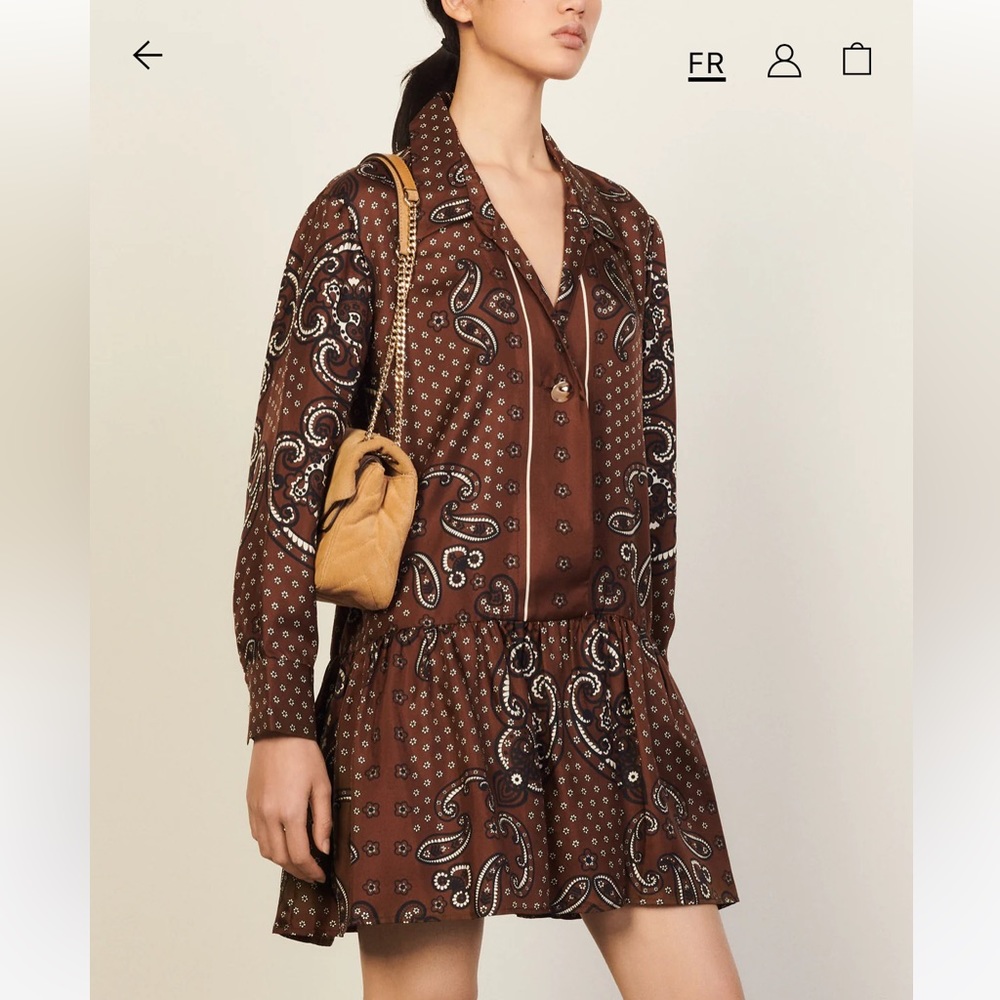 Sandro Aurelie Dress